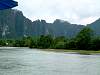 Nam Song River,Vang Vieng